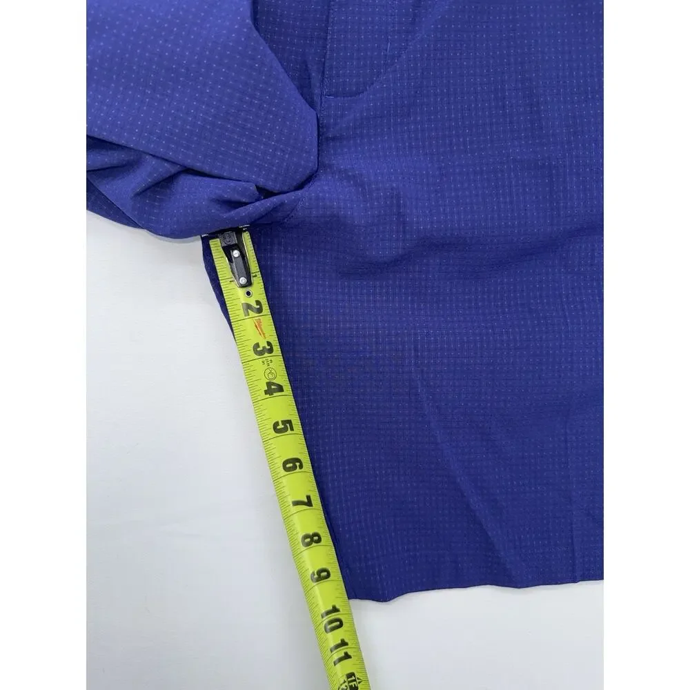 Adidas Men’s Blue Stretch Golf Shorts Size 42 Blue 3 Stripes